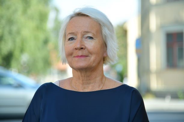 Inga Lill Sandberg på Umeå Energi i närbild
